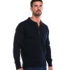 Pull homme col polo