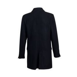 MENTON, Manteau homme ajusté laine imperméable