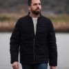 BADEN quilted jacket men removables sleeves