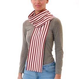 BREHAT, Striped scarf unisex