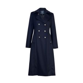 CARNAC peacoat women fitted cut made of wool Loden