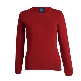 AGNES, Pull femme col ras du cou laine