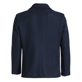 TOULON, Peacoat men straight cut French Navy made of wool